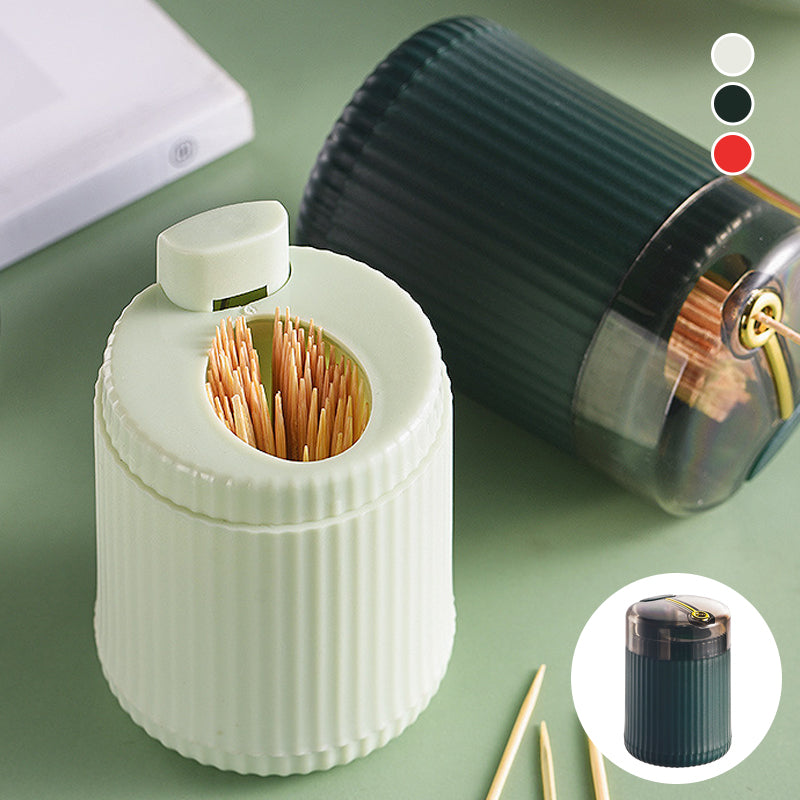 Pop-up automatisk tandpetare dispenser