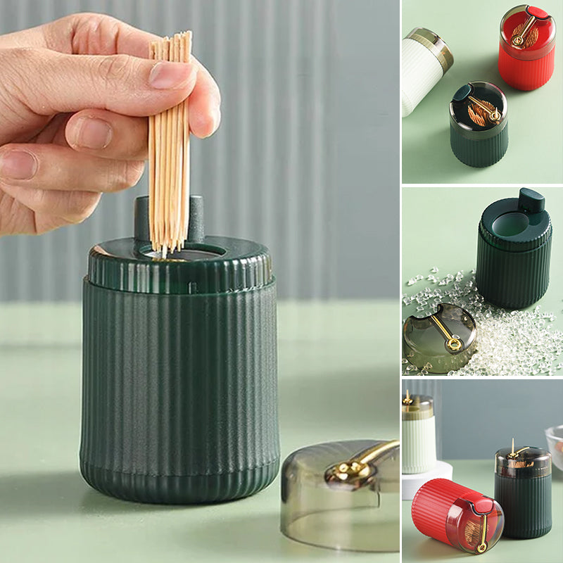 Pop-up automatisk tandpetare dispenser